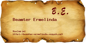 Beamter Ermelinda névjegykártya